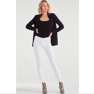 7 For All Mankind - The Skinny white jeans - sz 27